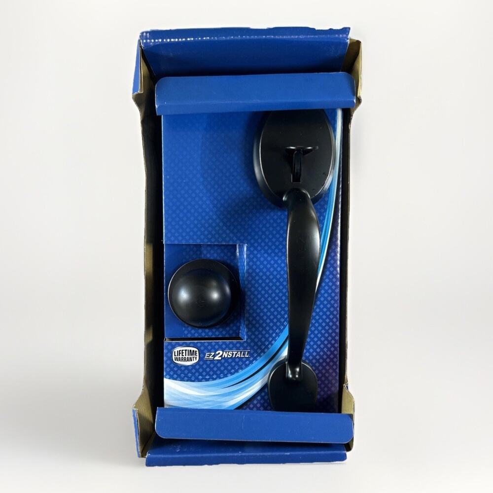 BRINKS FRONT DOOR LEVER Tucson Bronze Square Spindle Drive EZ INSTALL